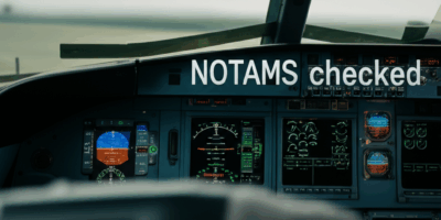NOTAMs checked